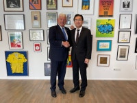 Jan van Zanen 헤이그 시장 면담 상세보기|대사관 활동사항 | 주네덜란드 대한민국 대사관 주네덜란드 대한민국 대사관 