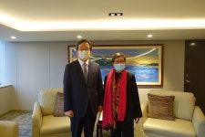 정병원 주타이베이대표, 예쥐란(葉菊蘭) 회장 면담 상세보기|공관장 활동 | 주타이베이 대한민국 대표부 주타이베이 대한민국 대표부 