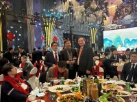 진푸신區 중외기업가迎신춘연의회 참석 상세보기|공관주요활동 | 주다롄 대한민국 출장소 주다롄 대한민국 출장소 