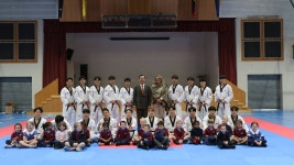 Performance by Kukkiwon Taekwondo Demonstration Team at Gold Creek School 상세보기|Activities | Embassy of the Republic of... 