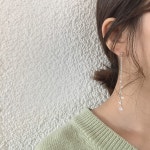 박남매♥  44-66 사이즈 가격대비최고v 거품없는 데일리룩! 믿고찾는 박남매.^^ 로아느 드롭 귀걸이