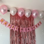 파티붕붕 상품 후기 | 화면보다 이뻐요 색도 똑같고 파티커튼 뒤에 두니 확실히 분위기가... 너무 예쁘게 활용했어요!!상품 사용후기 - 파티붕붕