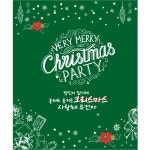 파/티/붕/붕 CH129 현수막 / 크리스마스배너 포토존현수막 연말현수막