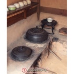 파/티/붕/붕 D4890 전통 배경 현수막 / 레트로 현수막 유치원 어린이집 가마솥 부엌 포토존 제작