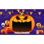 파/티/붕/붕 H5136 할로윈파티 현수막 / 유치원 할로윈 현수막 어린이집 호박 포토존 제작