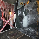 파/티/붕/붕 H5099 할로윈 현수막 / 섬뜩한 할로윈데이 공포 현수막 귀신놀이 포토존 제작