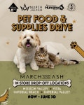 Jun 15 | March and Ash Pet Food & Supplies Drive | San Diego, CA Patch Local Event: March and Ash Pet Food & Supplies Drive