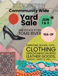 Jun 2 | Garage Sale June 1st + June 2nd (10A-2P) | Toms River, NJ Patch Local Event: Garage Sale June 1st + June 2nd (10A-2P)