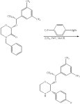 US6600040B2 - Process for the synthesis of (2R, 2-alpha-R, 3A)-2-[1-(3,5-bis(trifluoromethyl)phenyl)ethoxy]-3-(4-fluorophenyl)-1... 