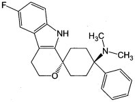 WO2013170966A1 - Pharmaceutical composition comprising (1r,4r)-6-fluoro-n,n-dimethyl-4-phenyl-4,9-dihydro-3h-spiro... 