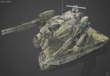 ZSU-40-4 SPAAG - Alex Caldow Concepts