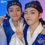 더쿠 - 오늘 엠카운트다운 MC 보는 이대휘, 크래비티 구정모, 송형준 한복샷.jpg