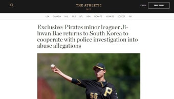 美 언론 ”피츠버그 배지환, 경찰 조사차 한국행” 보도  - 일간스포츠 美 언론 ”피츠버그 배지환, 경찰 조사차 한국행” 보도