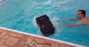 Testing a Waterproof Pelican 1510 Case by Dunking it in a Swimming Pool | PetaPixel Testing a Waterproof Pelican 1510 Case by... 