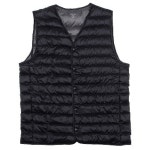 [AK분당][레노마셔츠]경량 구스다운패딩 베스트 RJFSW1-301-BK - NS홈쇼핑  [AK분당][레노마셔츠]경량 구스다운패딩 베스트 RJFSW1-301... 