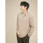 [마인드브릿지]모달혼방넥변형풀오버오버셔츠MUSW6101 | 백화점을 클릭하다. AK 몰