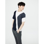 [마인드브릿지] 남성 CP스판세로블럭 오버핏티셔츠 MRTS3131 | 백화점을 클릭하다. AK 몰