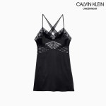 [CK언더웨어] 여성 CK 블랙 스프링 로즈 슈미즈 QS6384-001 | 백화점을 클릭하다. AK 몰