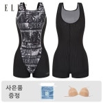 [엘르수영복]여성 2부 반신 수영복 / E0SLILH61 BLK | 백화점을 클릭하다. AK 몰