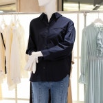 [AK분당][ZOOC]앞뒤기장 언발 카라 셔츠 블라우스 Z203MSC112 - NS홈쇼핑  [AK분당][ZOOC]앞뒤기장 언발 카라 셔츠 블라우스 Z203MSC112... 