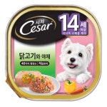 시저 14세이상 닭고기와 야채 캔 100g [6개] - 에누리 가격비교