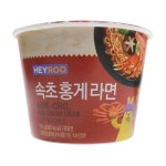 CU 속초홍게라면 115g [6개] - 에누리 가격비교