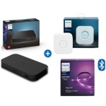 필립스 LED hue 라이트 스트립 플러스 2M+브릿지+HDMI 싱크박스 - 에누리 가격비교