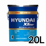현대오일뱅크 엑스티어 울트라 HD 15W40 20L - 에누리 가격비교