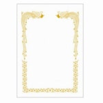 우진산업 금박 상장용지 로얄 봉황 A4 G12 [10매] - 에누리 가격비교