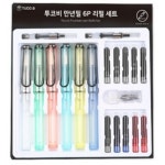 동아피엠에스 만년필 6개 + 리필 세트 [클리어] - 에누리 가격비교
