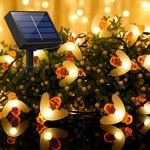 쏠라믹스 LED 태양광 꿀벌 정원등 50구 - 에누리 가격비교