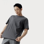 마인드브릿지 모달혼방조직 변형티셔츠 에코 MVTS3126 카키그레이 100 - 에누리 가격비교