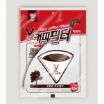 하니생활용품 V형 커피 여과지 1-4인용[80매] - 에누리 가격비교