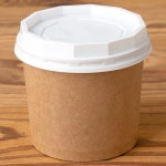 용주 블룸엣홈 크라프트지 종이용기 뚜껑포함 350cc [50개] - 에누리 가격비교