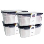 키친아트 다담채 스텐 밀폐용기 7호 3.6L [4개] - 에누리 가격비교