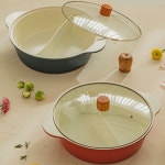 닥터하우스 투팟 전골 반반 샤브샤브 냄비 28cm - 에누리 가격비교