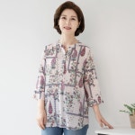 마담4060 엄마옷 꽃페이즐차이나블라우스-XBL305006 - 에누리 가격비교  마담4060 엄마옷 꽃페이즐차이나블라우스-XBL305006 - 에누리... 