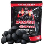 차콜코리아 몬스터 블랙볼 1kg [1개] - 에누리 가격비교