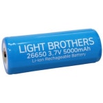 라이트형제 보호회로 리튬이온 26650 배터리 5000mAh 1개입 1개 - 에누리 가격비교