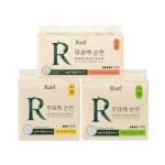 라엘 내추럴 순면 생리대 체험팩 중1+대1+오버1 3팩 - 에누리 가격비교