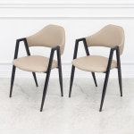 비에프컴퍼니 비올렛 철재 뉴버전 의자 [2개] - 에누리 가격비교