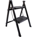 핫버튼 접이식 가정용 사다리 [2단] - 에누리 가격비교