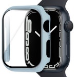아이몰 애플워치 풀커버 프레임 필름 케이스 (블루) - 에누리 가격비교