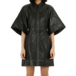 가니 레더 집업 미니 원피스 F6666 099 - 에누리 가격비교  가니 레더 집업 미니 원피스 F6666 099 - 에누리 가격비교