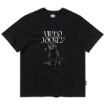 비디오자키 그냥 개냥이 티셔츠 [블랙] - 에누리 가격비교