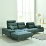 스코나 레아모 스윙 실리콘레더 가죽 소파 4인용 [스툴포함] - 에누리 가격비교