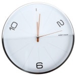 엠에이치앤코모던대구화원점 | 엠에이치앤코 모던하우스 포인트 배색 벽시계 30cm - 에누리 가격비교