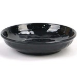 돌산멜라민 흑스톤 원형찬기 6호 - 에누리 가격비교