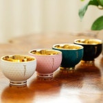 놋담 (현대Hmall) 놋담 방짜유기 유기술잔 달술잔 4P - 에누리 가격비교