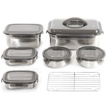 씨엔디상사 싱싱퀸 스텐 밀폐용기 7종세트 - 에누리 가격비교